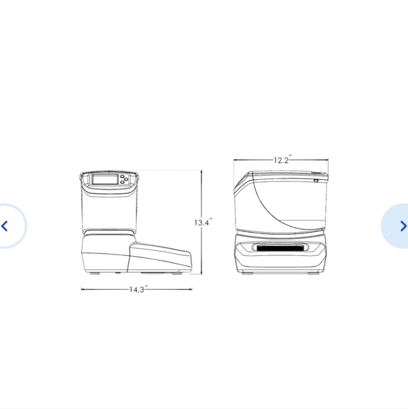 PortionPro Rx Automated RFID Dog & Cat Feeder, Gray - Picture 5 of 6